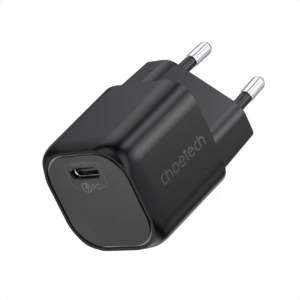 Choetech GaN USB charger Type C PD 30W black (PD5007)eng