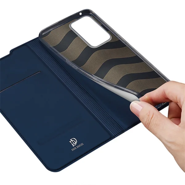 Dux Ducis Skin Pro case with a flip Oppo Reno 7 5G / Find X5 Lite blackeng