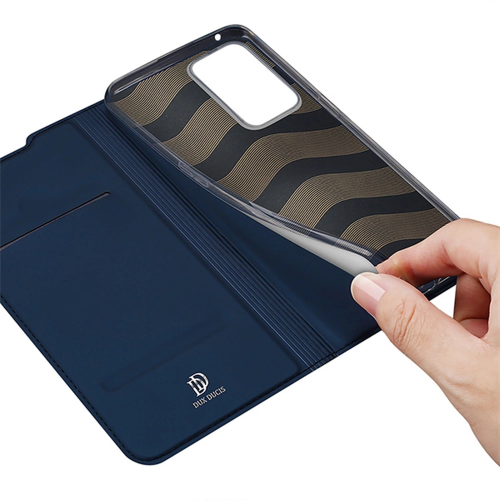 Dux Ducis Skin Pro case with a flip Oppo Reno 7 5G / Find X5 Lite blackeng