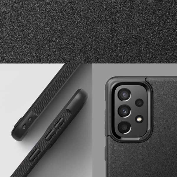 Ringke Onyx Durable TPU Cover for Samsung Galaxy A73 blackeng