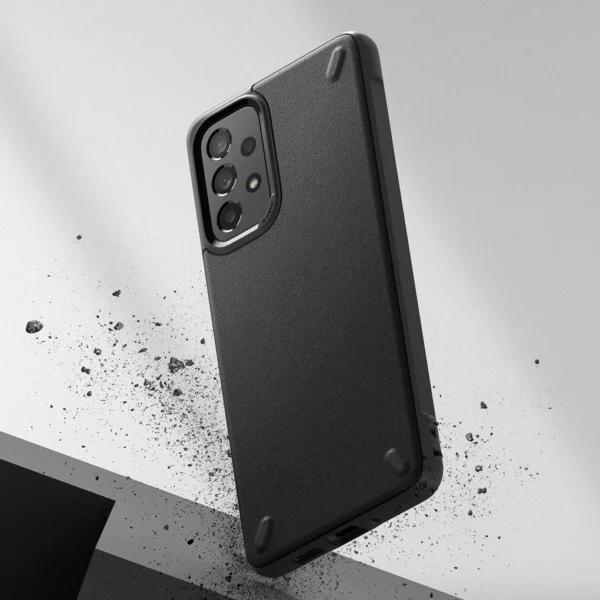 Ringke Onyx Durable TPU Cover for Samsung Galaxy A73 blackeng