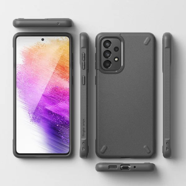 Ringke Onyx Durable TPU Cover for Samsung Galaxy A73 grayeng