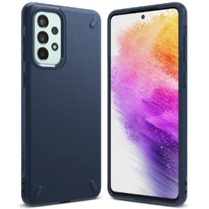 Ringke Onyx durable cover for Samsung Galaxy A73 navy blueeng