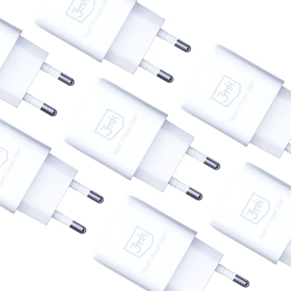 3MK HyperCharger 20W 1xUSB-C + 1xUSB-A PD / QC chargereng
