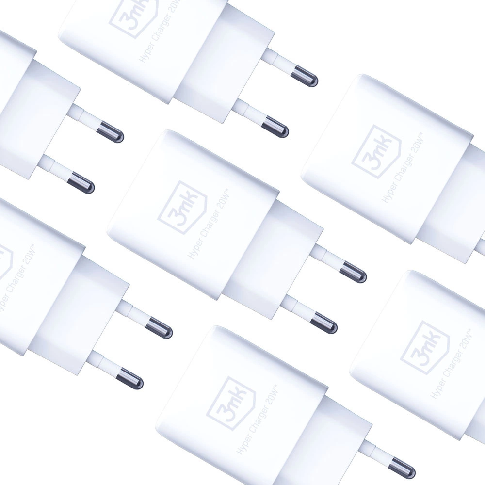 91924_9 3MK HyperCharger 20W 1xUSB-C + 1xUSB-A PD / QC chargereng