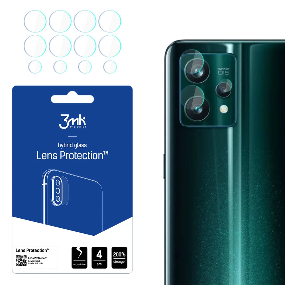 3MK Lens Protect Realme 9 Pro + Camera lens protection 4 pcseng