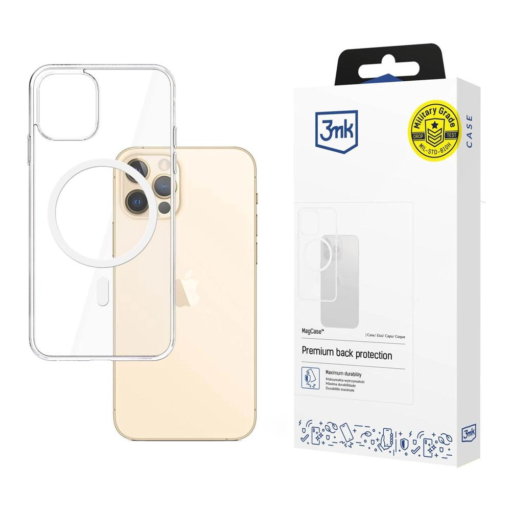 3MK MagCase iPhone 12 Pro Max transparenteng