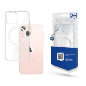 Case for iPhone 13 mini compatible with MagSafe series 3mk MagCase - transparenteng