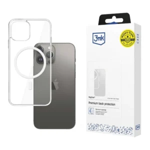 Case for iPhone 13 Pro Max compatible with MagSafe series 3mk MagCase - transparenteng