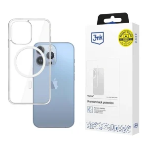 Case for iPhone 13 Pro compatible with MagSafe from the 3mk MagCase series - transparenteng