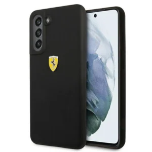 Ferrari Hardcase FESSIHCS21FBK S21 FE G990 black/black Siliconeeng