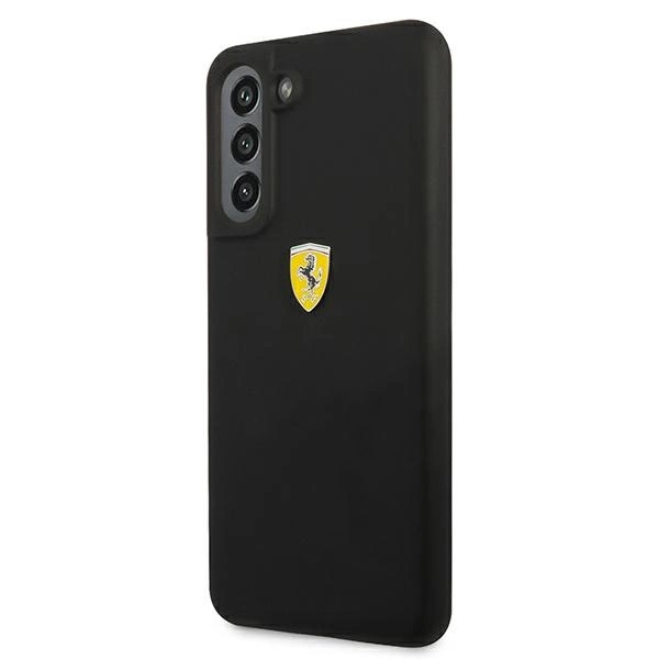 Ferrari Hardcase FESSIHCS21FBK S21 FE G990 black/black Siliconeeng