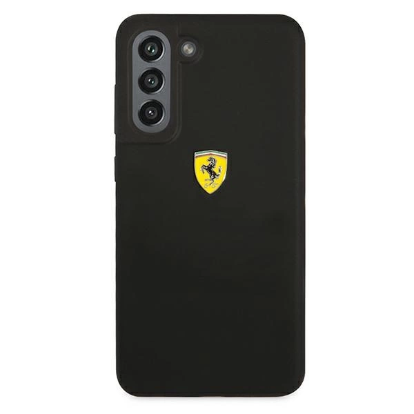 Ferrari Hardcase FESSIHCS21FBK S21 FE G990 black/black Siliconeeng