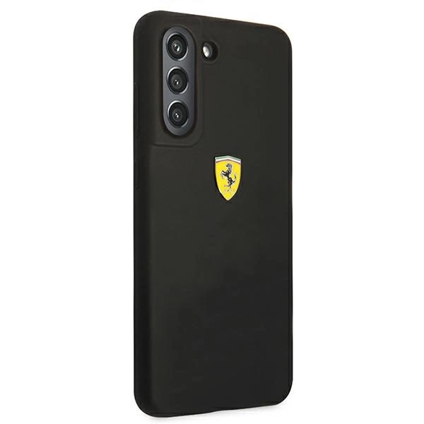 Ferrari Hardcase FESSIHCS21FBK S21 FE G990 black/black Siliconeeng