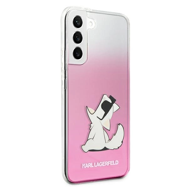 Karl Lagerfeld KLHCS22MCFNRCPI S22+ S906 hardcase różowy/pink Choupette Eateng