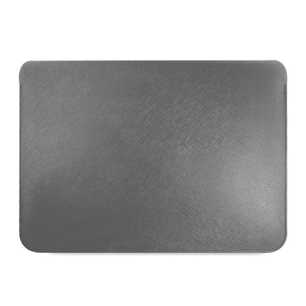 Karl Lagerfeld Saffiano Ikonik Karl case for a 13-14" laptop - silvereng