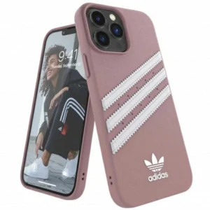 Adidas OR Moulded Case PU iPhone 13 Pro Max 6,7" różowy/pink 47809eng