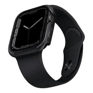 Uniq case Valencia Apple Watch Series 4/5/6/7/8/SE/SE2 45/44mm. graphite/graphiteeng