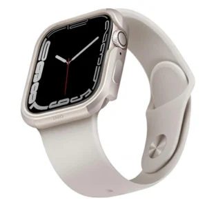 Uniq Valencia case for Apple Watch 4/5/6/7/8/SE/SE2 45/44mm - beigeeng