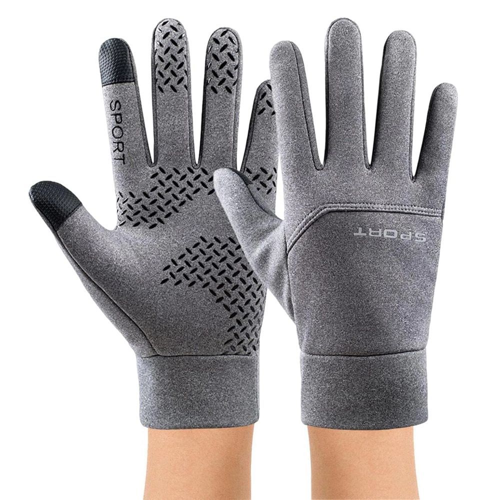 Winter gloves insulated with smartphone function size XL RC-K-1180 gray