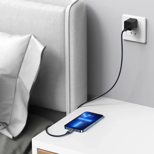 Baseus Explorer Series cable USB Type C - Lightning 20W 1m black (CATS000001)eng