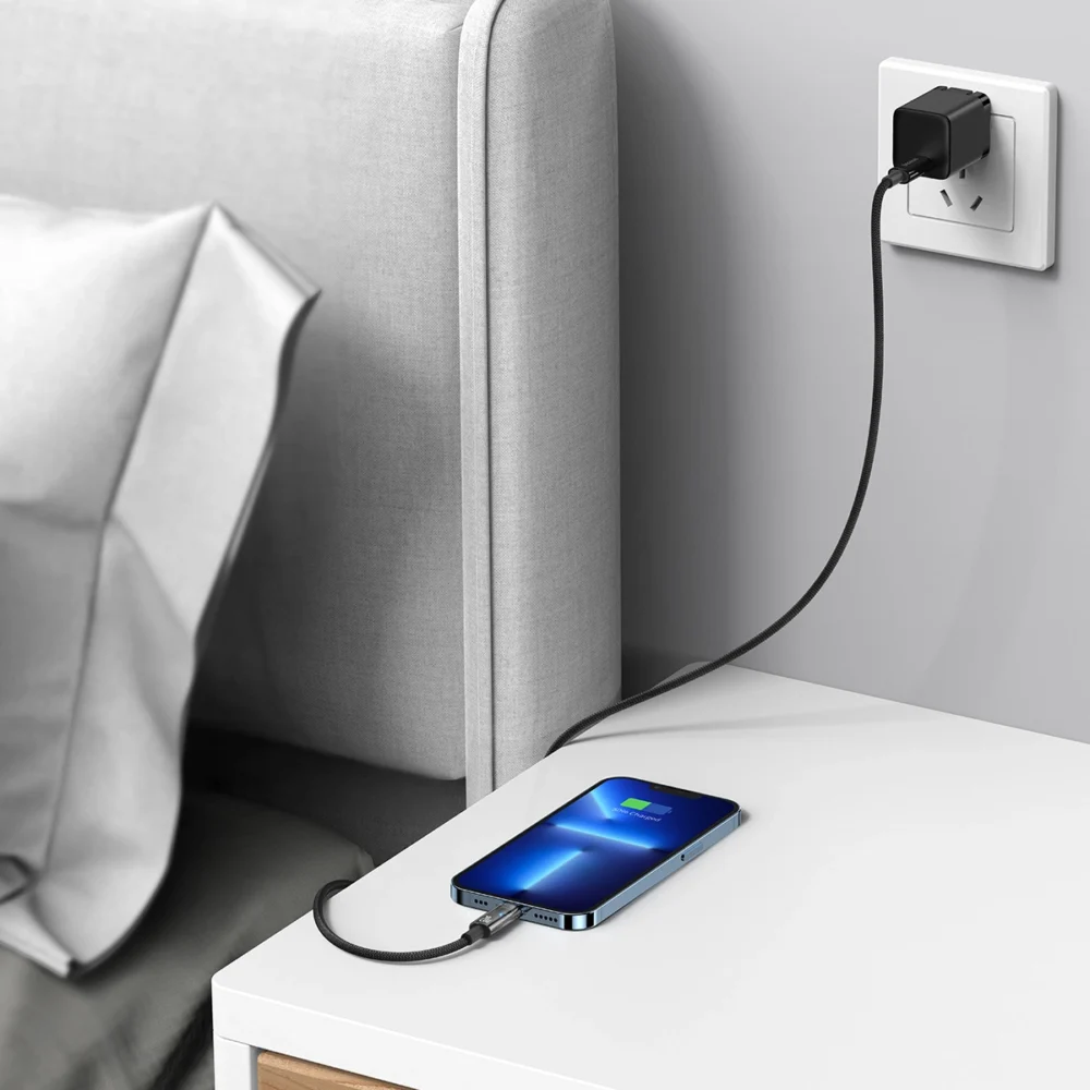 Baseus CATS000003 Lightning - USB-C cable 20W 480Mb/s 1m - blueeng