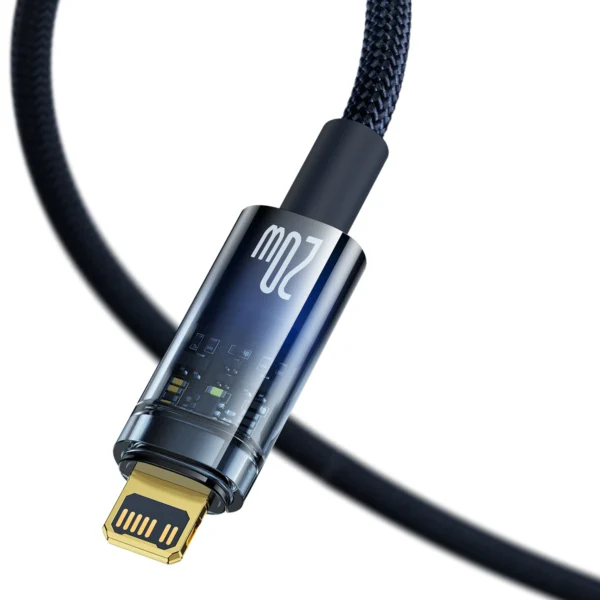 Baseus CATS000003 Lightning - USB-C cable 20W 480Mb/s 1m - blueeng