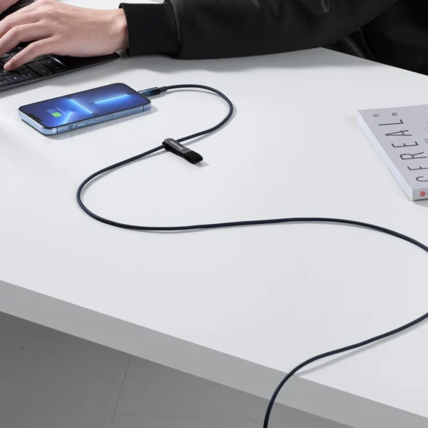Baseus CATS000003 Lightning - USB-C cable 20W 480Mb/s 1m - blueeng