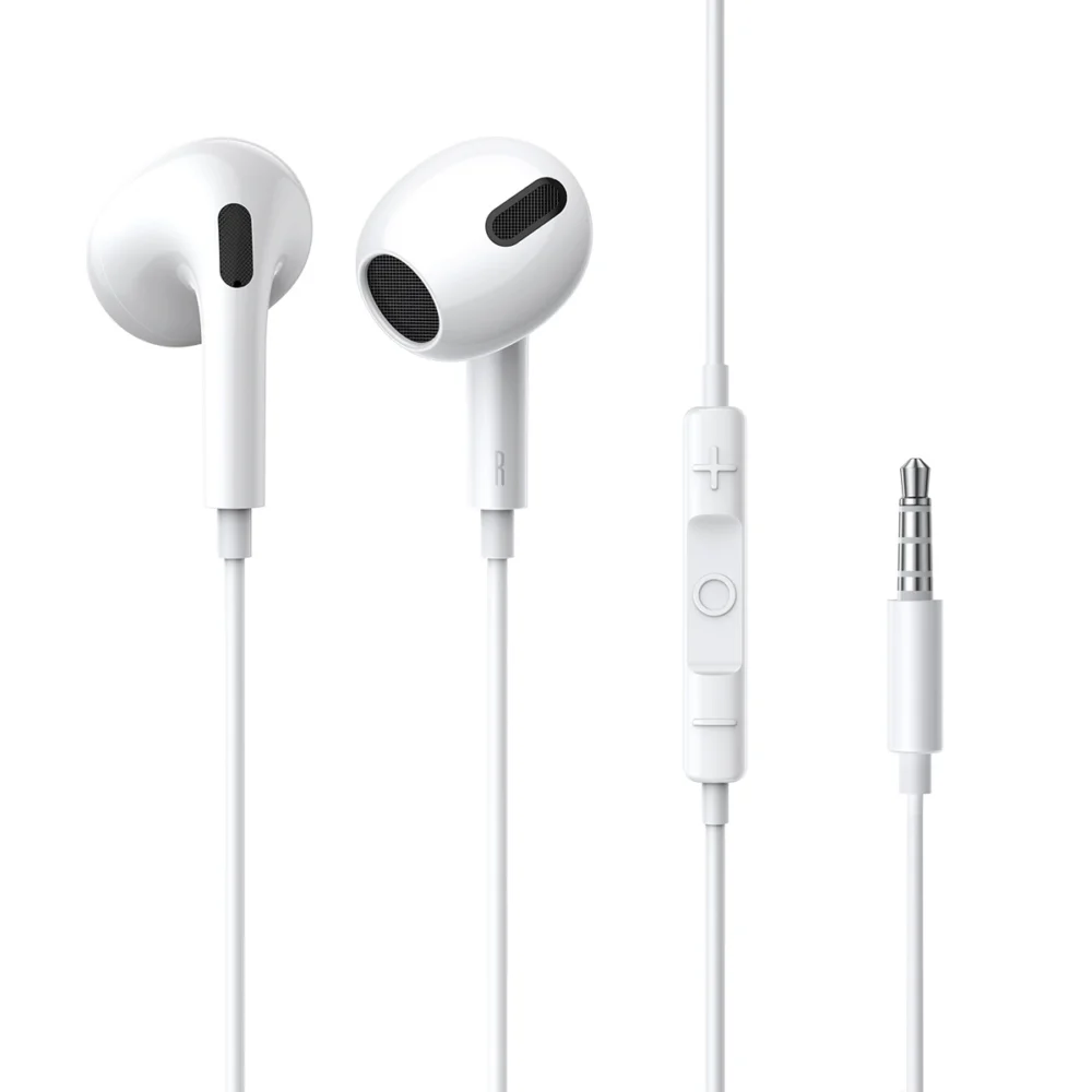 Baseus Encok H17 3.5mm minijack wired headphones white (NGCR020002)eng