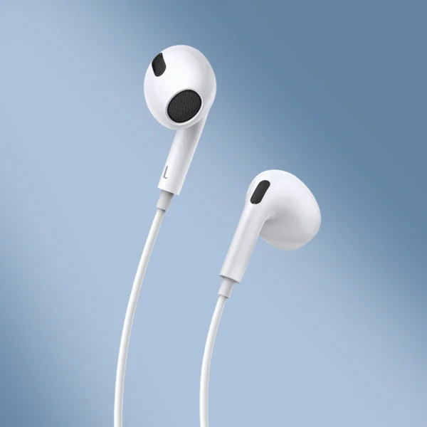 Baseus Encok H17 3.5mm minijack wired headphones white (NGCR020002)eng