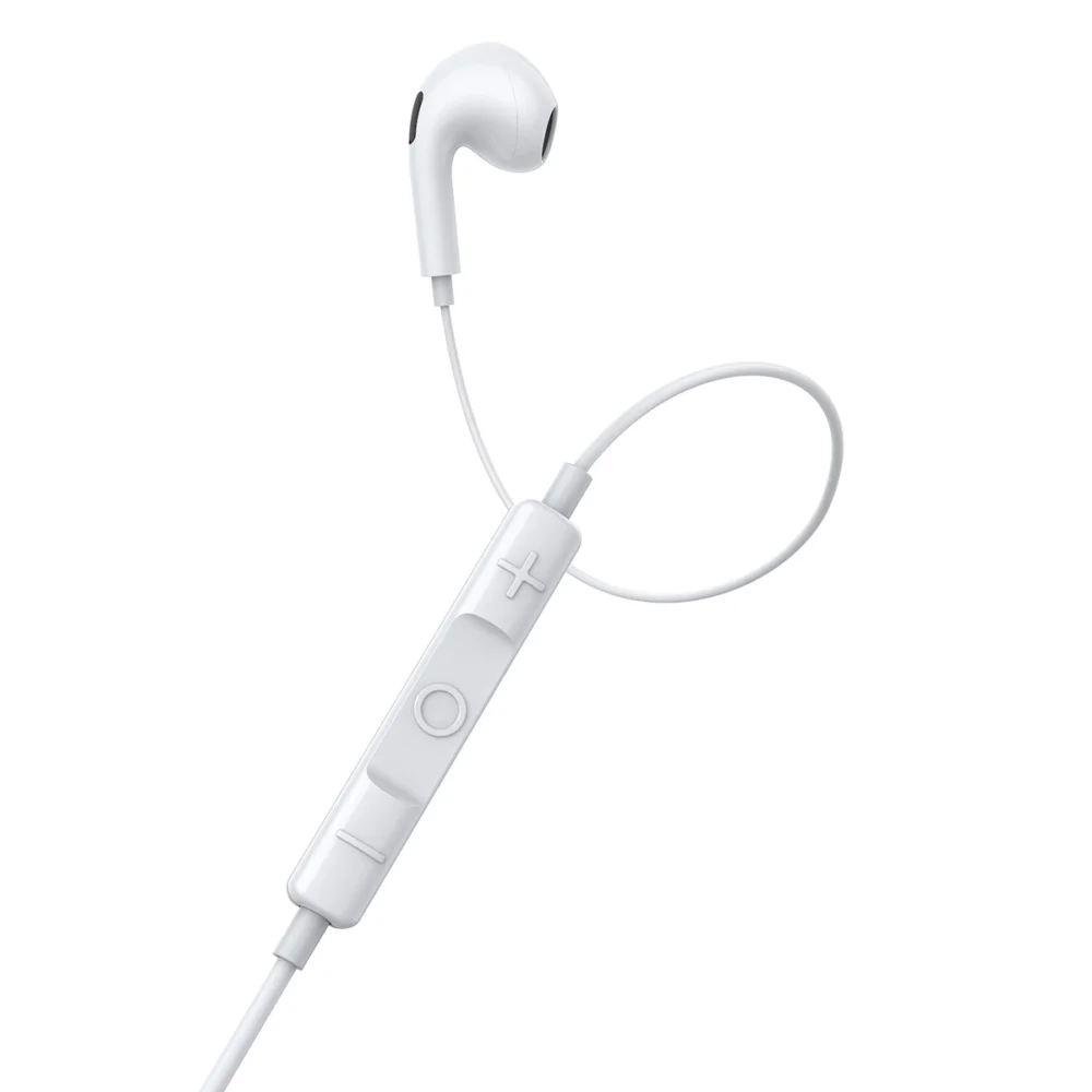 Baseus Encok H17 3.5mm minijack wired headphones white (NGCR020002)eng
