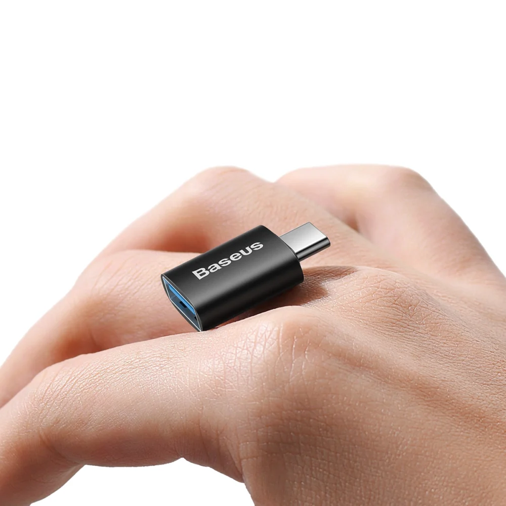 Baseus Ingenuity Series USB-C to USB-A 10Gb/s adapter - blackeng