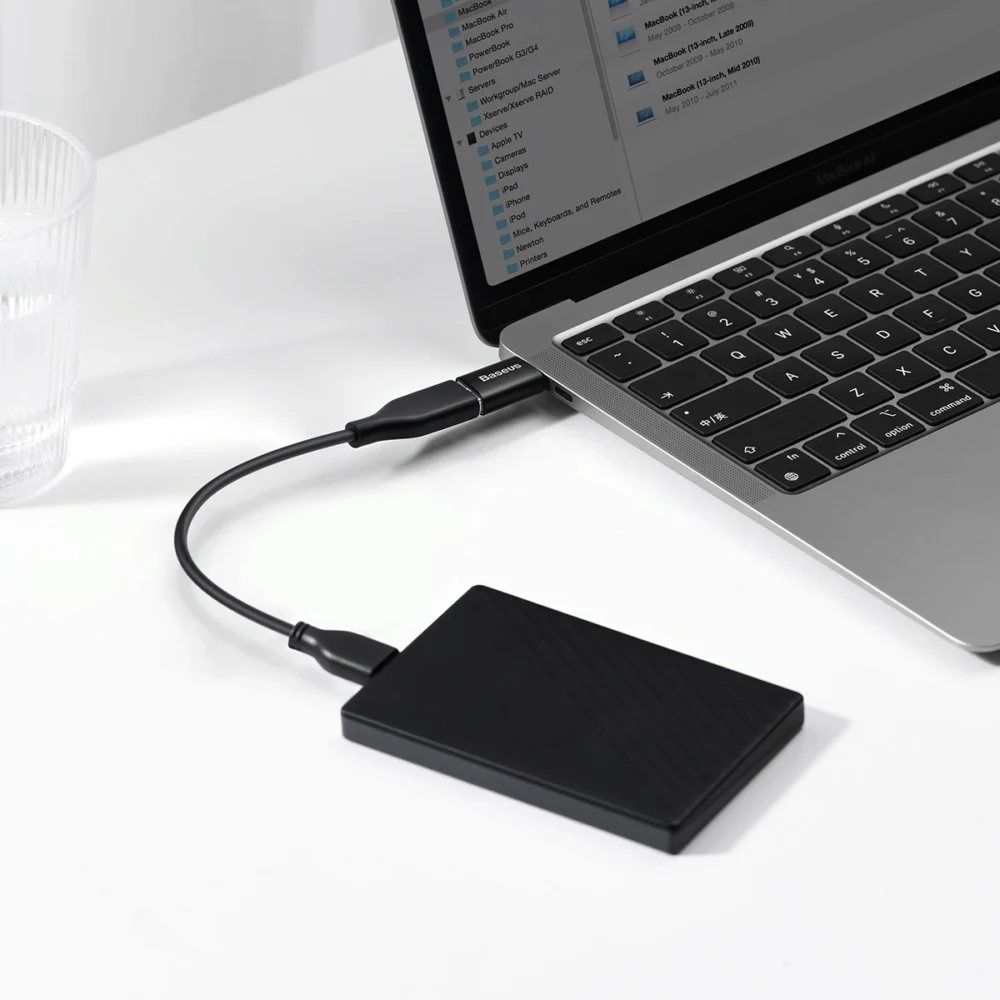 Baseus Ingenuity Series USB-C to USB-A 10Gb/s adapter - blackeng