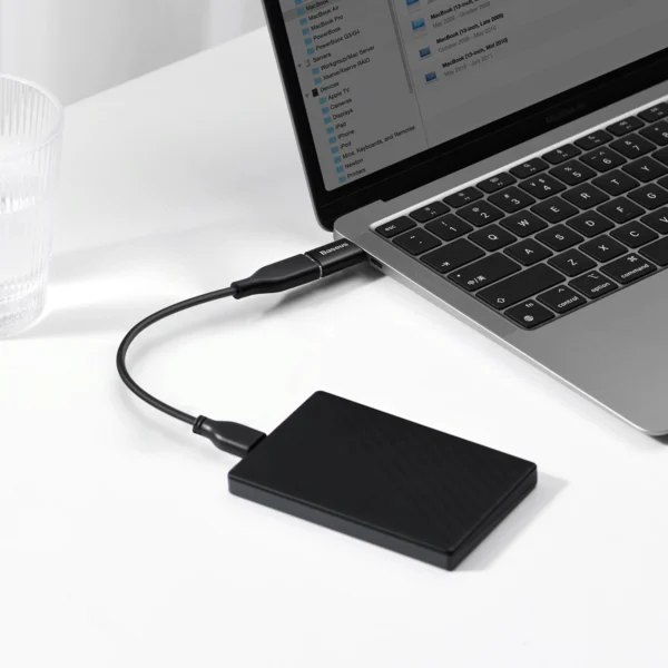 Baseus Ingenuity Series USB-C to USB-A 10Gb/s adapter - blackeng