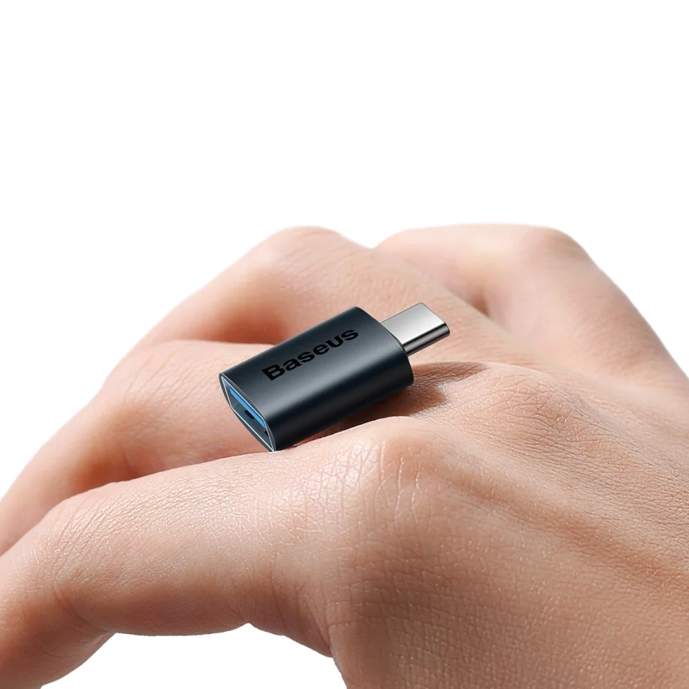 Baseus Ingenuity Series USB Type C to USB-A 3.2 gen 1 adapter blue (ZJJQ000003)eng
