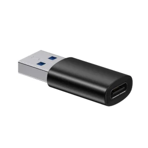 Baseus Ingenuity Series Mini USB 3.1 OTG to USB Type C adapter black (ZJJQ000101)eng