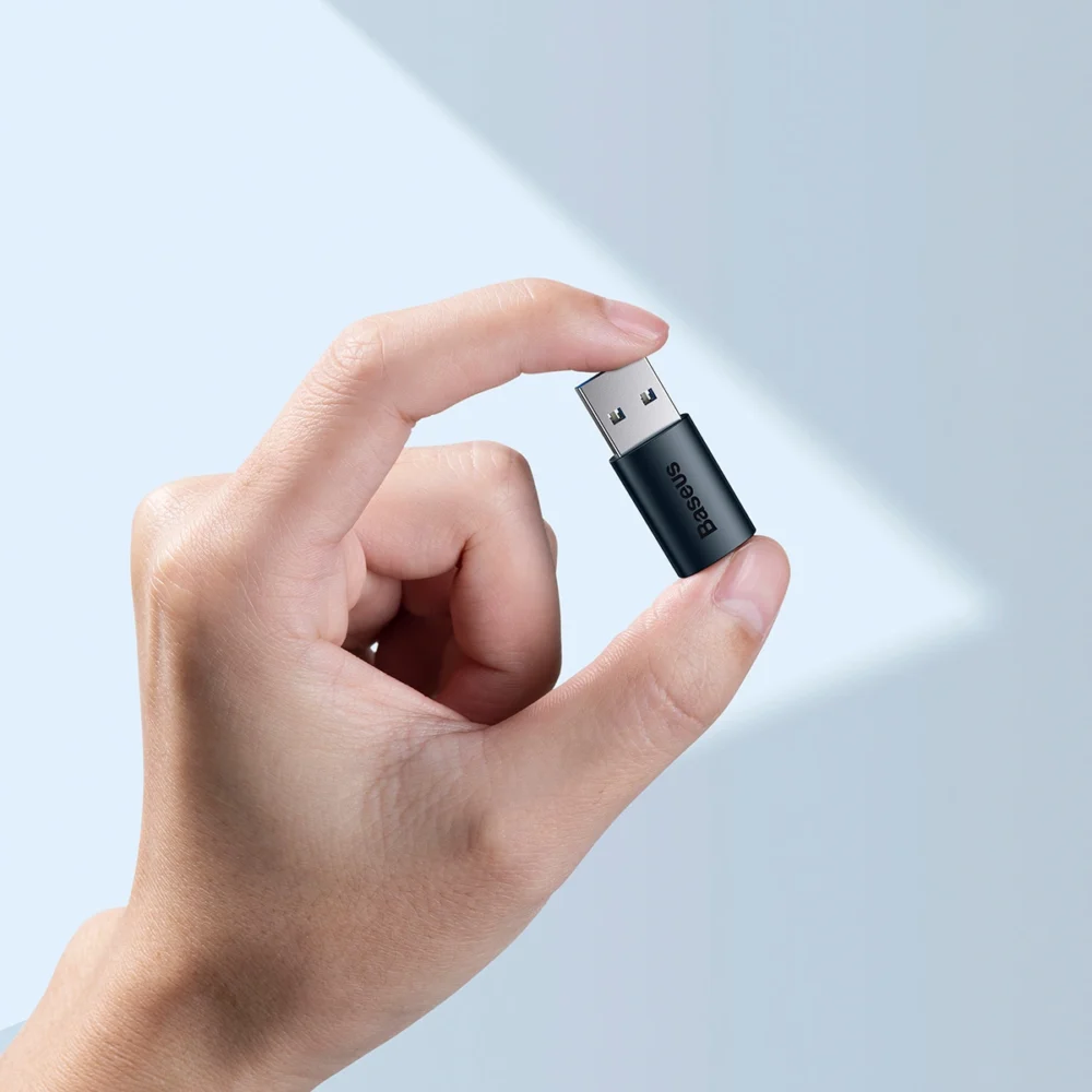 Baseus Ingenuity Series Mini USB 3.1 OTG to USB Type C adapter blue (ZJJQ000103)eng
