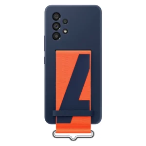Samsung strap silicone cover case cover for Samsung galaxy a53 5g navy blue (ef-ga536tnegww)eng