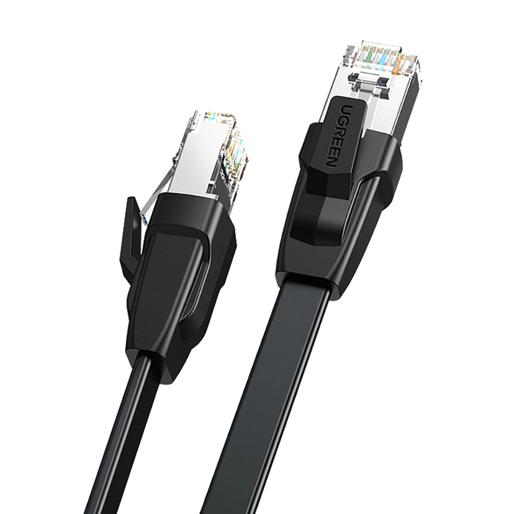 Ugreen LAN cable Ethernet Cat.8 U / FTP flat 2m black (NW134)eng