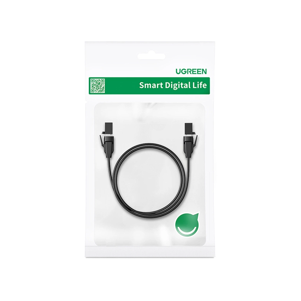 Ugreen LAN cable Ethernet Cat.8 U / FTP flat 2m black (NW134)eng