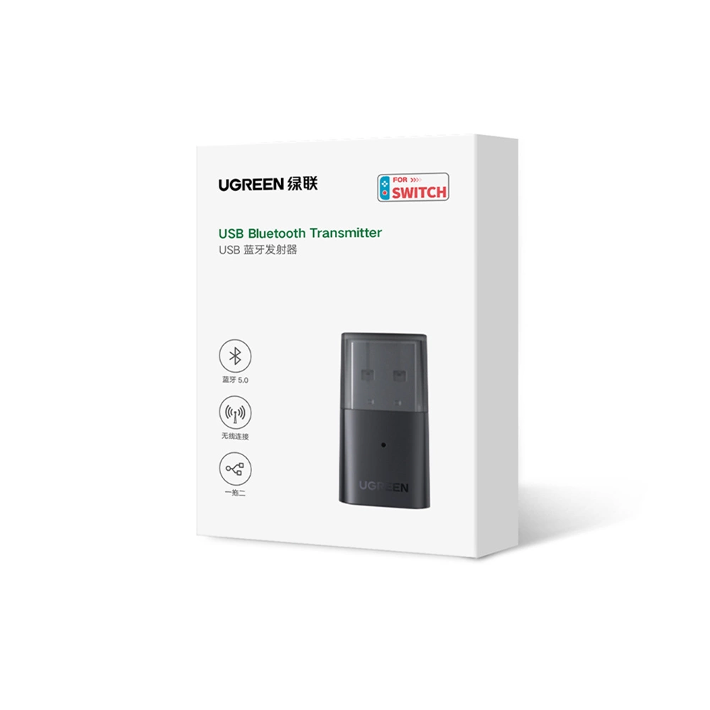 Ugreen bluetooth adapter for Playstation / Nintendo Switch headphones black (CM408)eng