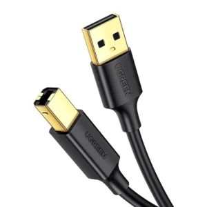 Ugreen USB Type B printer cable (male) - USB 2.0 (male) 480 Mbps 2 m black (US135 20847)eng