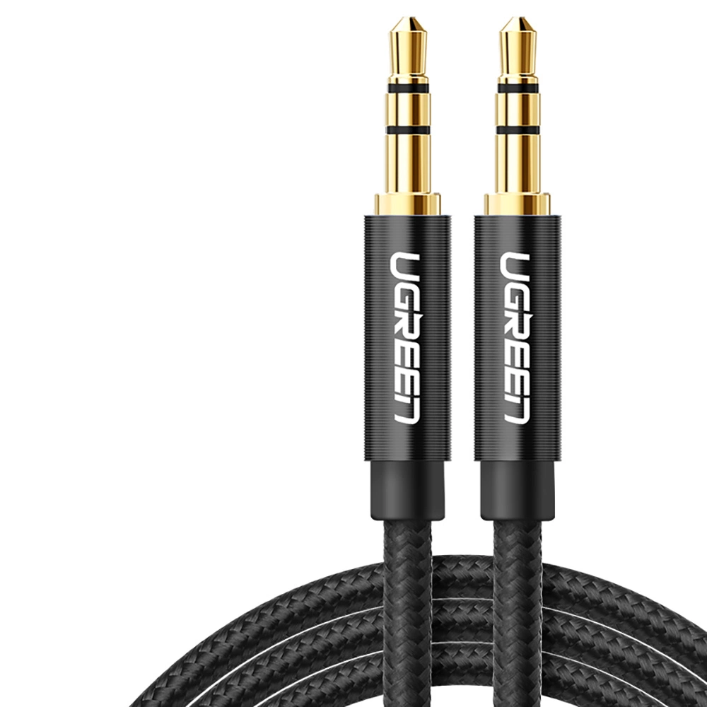 Ugreen audio cable 2 x mini jack 3.5mm 2m black (50363 AV112)eng