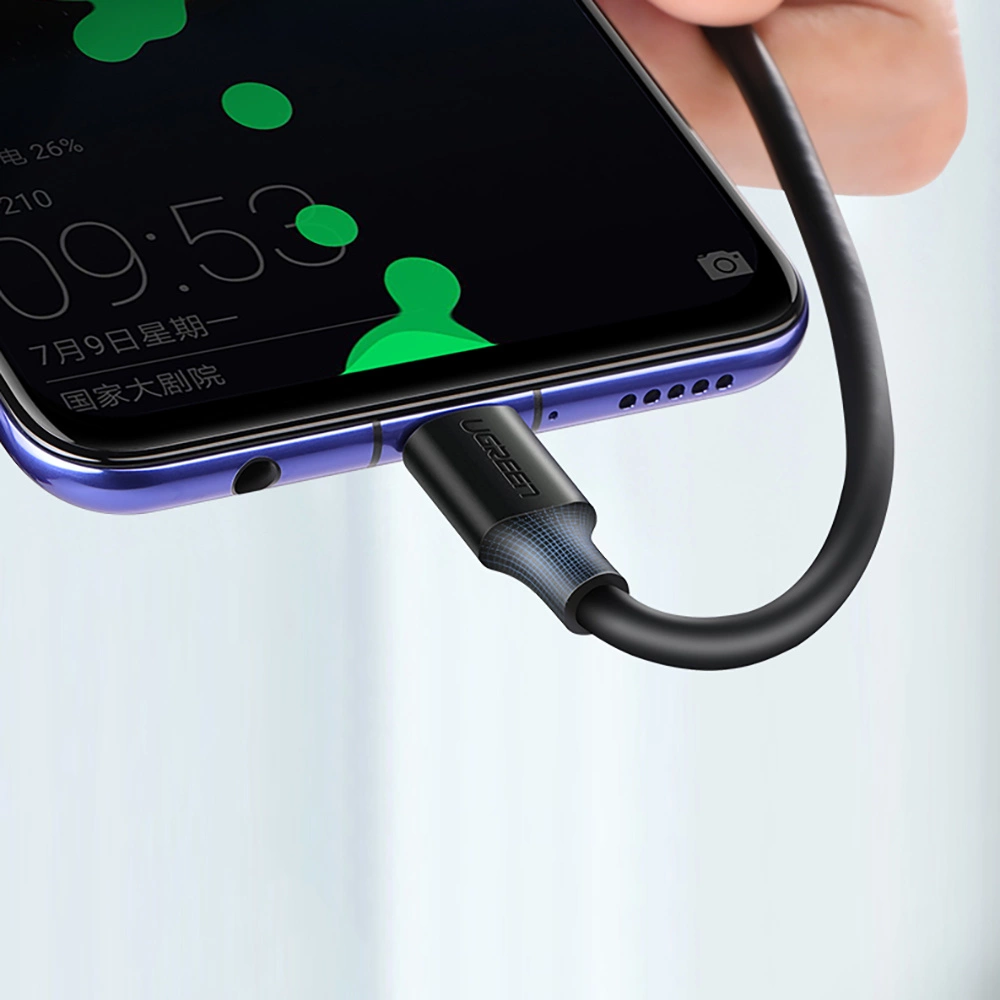 Ugreen US287 60114 USB-A / USB-C 3A cable 0.25m - blackeng