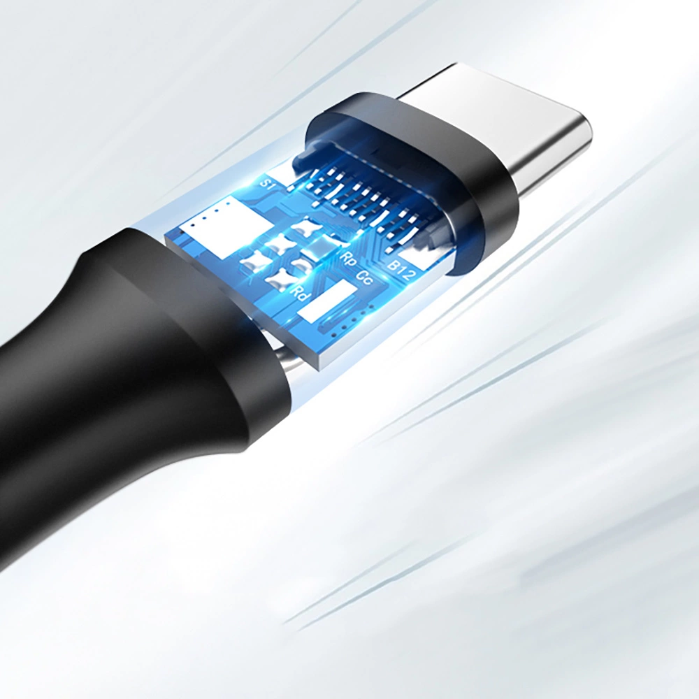Ugreen US287 60114 USB-A / USB-C 3A cable 0.25m - blackeng