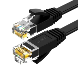 Ugreen NW102 50176 flat LAN Ethernet cable Cat. 6 5m - blackeng
