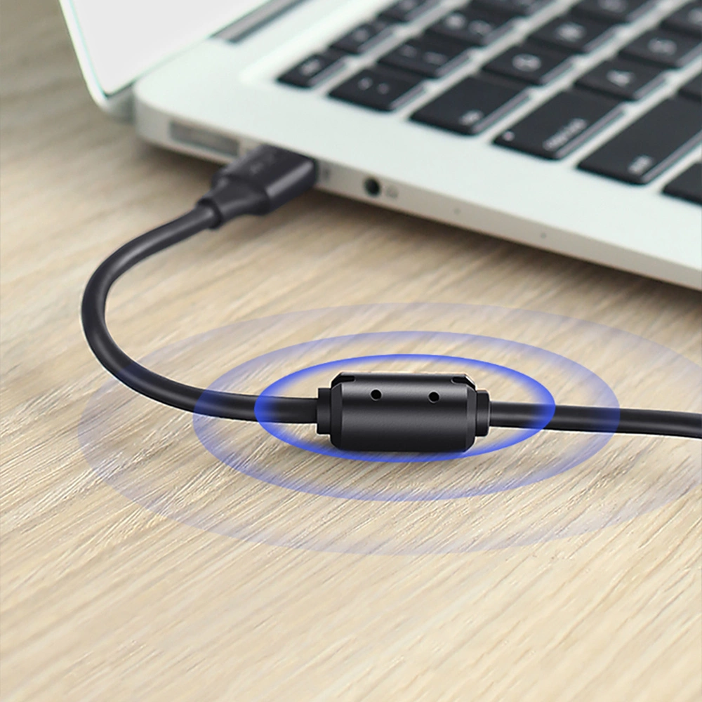 Ugreen 5 pin gold-plated USB cable - mini USB 0.5m black (US132)eng