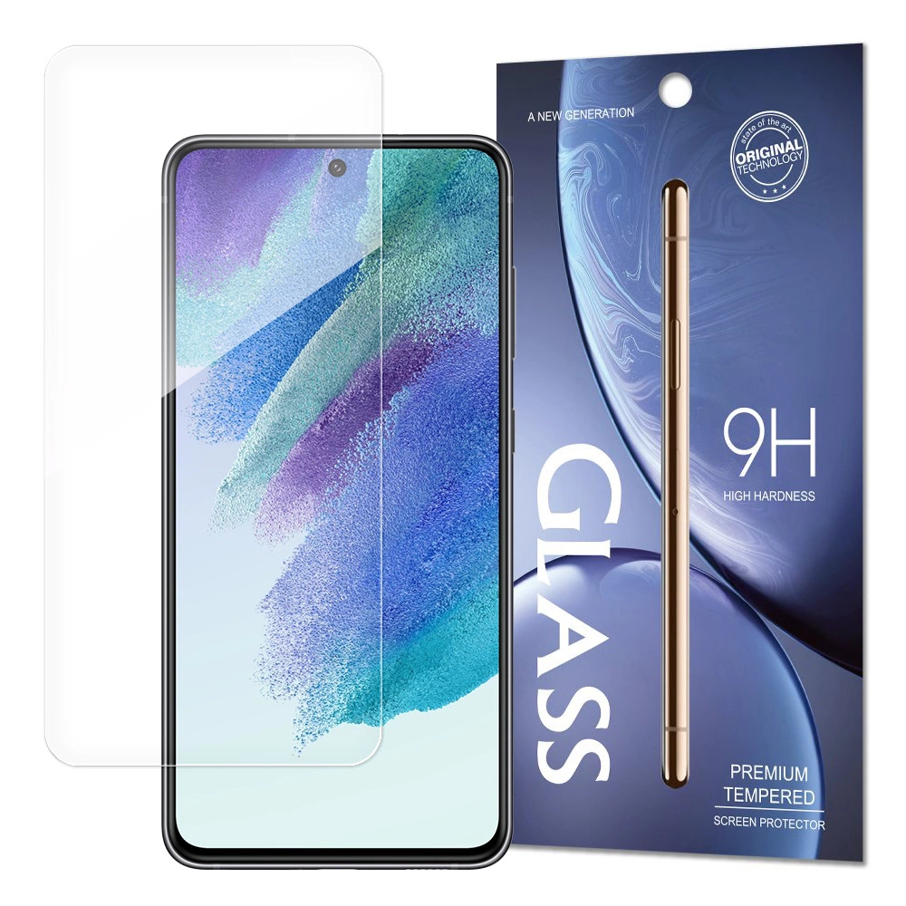 Tempered Glass 9H Screen Protector for Samsung Galaxy S21 FE (packaging – envelope)eng