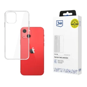 Case for iPhone 13 silicone from the 3mk Clear Case series - transparenteng