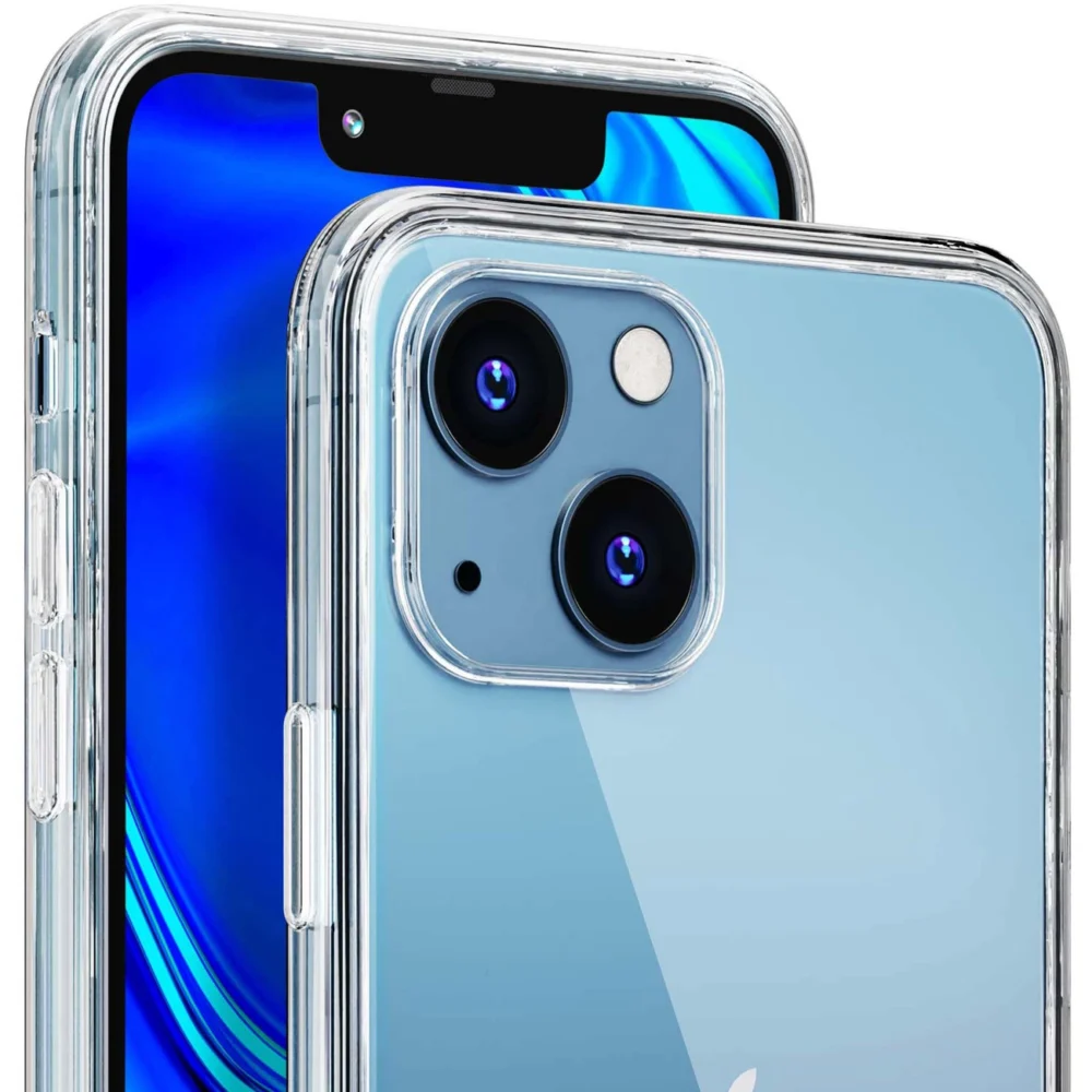Case for iPhone 13 silicone from the 3mk Clear Case series - transparenteng